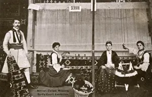 Balkan Prints: Serbian Carpet Weavers - Earls Court Exhibition