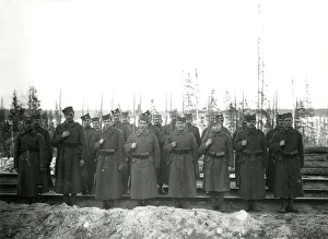 Images Dated 2nd December 2011: Serbian detachment, Nadvoitsa, Murmansk, Russia