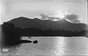 Dusk Prints: Serene Lake at Dusk