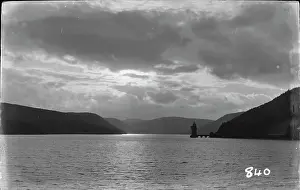 Moody Prints: Serene Waterscape