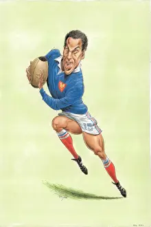 Blanco Prints: Serge Blanco - French rugby player