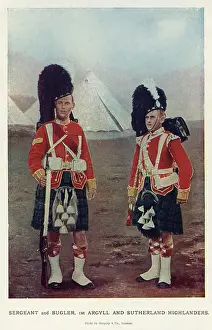 Sergeant and Bugler, 1st Argyll and Sutherland Highlanders