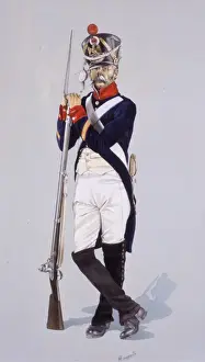 54th Prints: Sergeant of Fusiliers - 54th Regiment