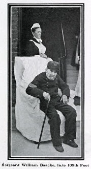 Pensioners Gallery: Sergeant William Baacke, Late 109th Regiment of Foot, a Chelsea Pensioner