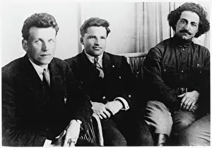 Revolutionary Prints: Sergei Kirov, Fedor Raskolnikov and Sergo Ordzhonikidze