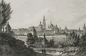 Monastic Prints: Sergiyev Posad (Zagorsk). Trinity Lavra of St. Sergius
