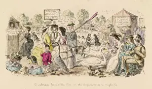 1858 Prints: Serpentine Scene 1858