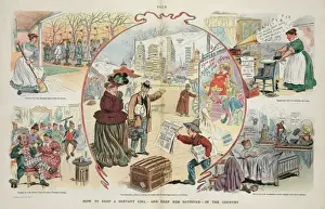 Satisfied Prints: How to keep a servant girl - and keep her satisfied - in