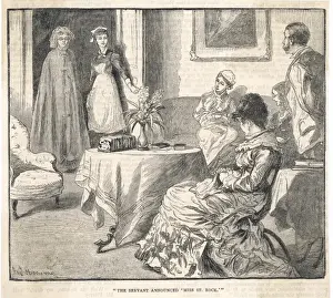 House Maid Prints: Servant Shows in Visitor