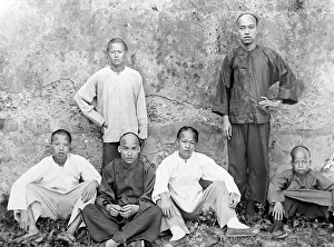 Servants to Christian missionaries, China, early 1900s