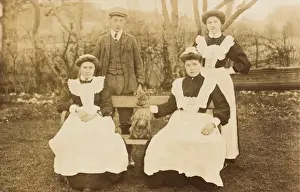 Servants Pose for Photo