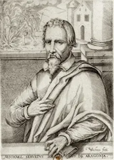 SERVET, Miguel (1511-1553). Spanish doctor