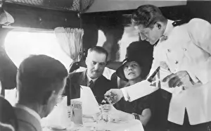 Aboard Prints: Service aboard Short L17 Scylla G-ACJJ of Imperial Airways