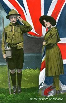 Jack Collection: In the service of the King - Scouts and Guides