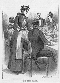 Housemaids Prints: Serving Sauce