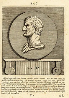 Gods And Heroes Prints: Servius Galba, Roman emperor