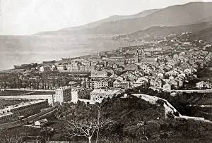 Genoa Prints: Sestri Ponente, Genoa, Italy, circa 1890
