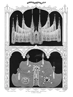 Set designs by Marco Montedoro from Herman Hallers Achtung