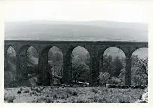 Dent Prints: Settle to Carlisle Railway Viaduct, Dent Head, Cumbria