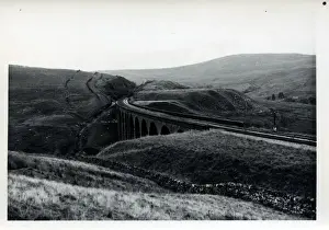 Settle to Carlisle Railway Viaduct, Dent Head, Cumbria