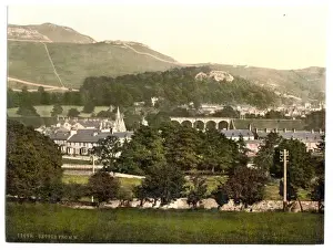 Settle Prints: Settle, from west, Yorkshire, England