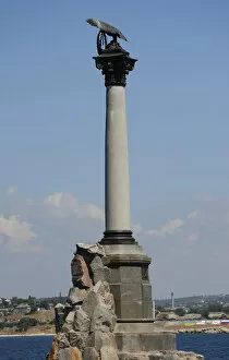 Images Dated 3rd August 2011: Sevastopol. Monument to the Scuttled Ships
