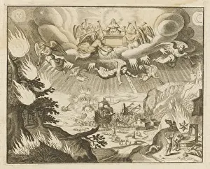 Trumpets Prints: Seven Angels & Trumpets