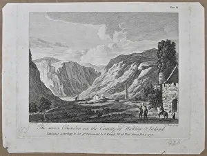 The seven churches in the County of Wicklow Ireland