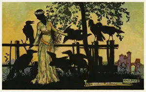 Ravens Prints: The seven ravens