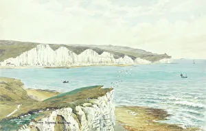 Seaford Prints: Seven Sisters, near Seaford, East Sussex