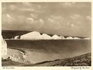 Seaford Prints: The Seven Sisters - Sussex, England