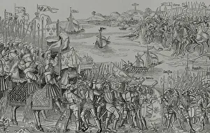 Cannons Prints: Seventh Crusade (248-1254). Led by Louis IX of