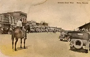 Seventh Street West, Wells, Elko County, Nevada, USA