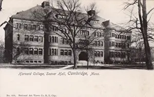 Arched Prints: Sever Hall, Harvard College, Cambridge, Massachusetts, USA