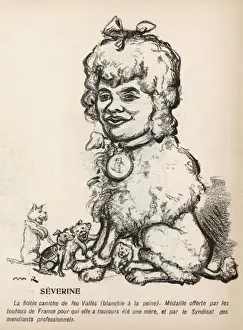 Remy Prints: Severine Cartoon