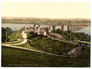 The Severn Bridge, Sharpness, England
