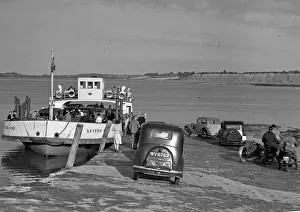 Severn Prints: Severn King car ferry