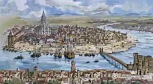 Colonialist Prints: Sevilla. Painting