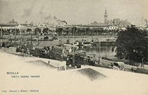 Triana Collection: Seville, Andalucia, Spain - View from the Triana district