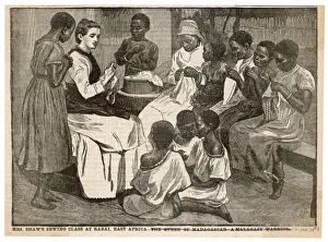 Benevolent Prints: Sewing Class, Africa