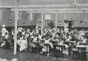 Dartford Prints: Sewing Class, Darenth Training Colony, Kent
