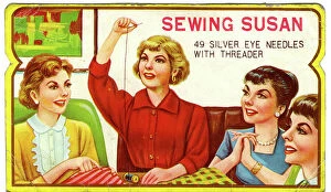 Susan Collection: Sewing Susan Needles and Threader