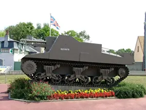 Fought Prints: Sexton Self Propelled Gun Ver sur Mer Normandy