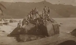 Seychelles Boy Scouts Bathing