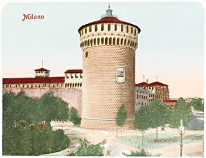 The Sforza Tower - Milan, Italy The Sforza Tower - Milan, Italy