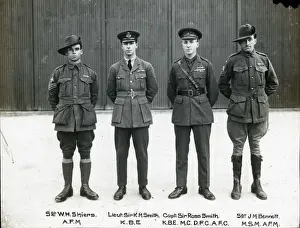 Capt Prints: Sgt W. H. Shiers, AFM; Lt Sir Keith M. Smith, KBE and others
