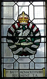 Regt Prints: SGW 1st Bn Monmouthshire Regt, St Georges Church