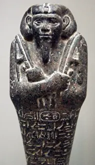 Crossed Prints: Shabti of King Taharqa