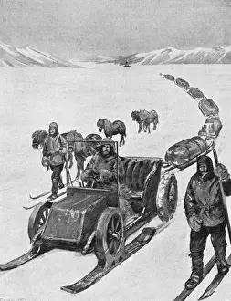 Expeditions Prints: Shackleton Motorsledge