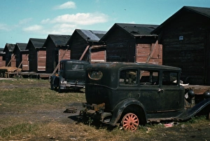 Shacks condemned by Board of Health, formerly (?) occupied b Shacks condemned by Board of Health, formerly (?) occupied b